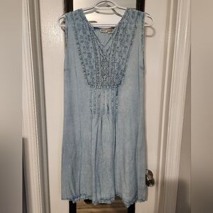 Raya Sun Women's Size Medium Cotton/Linen Dress